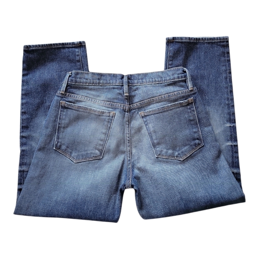 $218 FRAME LeNouveau Straight cropped denim size 26